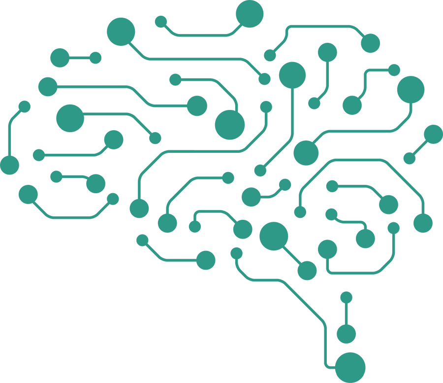 illustration of a learning brain 900px